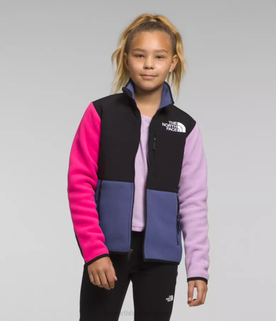 bleu grotte enfants The North Face veste denali 62XR761