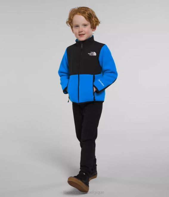 bleu optique enfants The North Face veste denali 62XR988