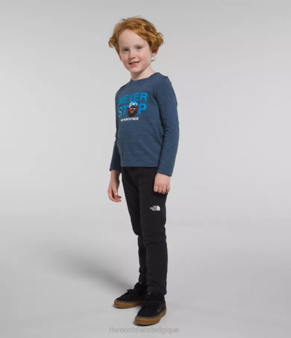 tnf noir enfants The North Face pantalon glacier 62XR1065