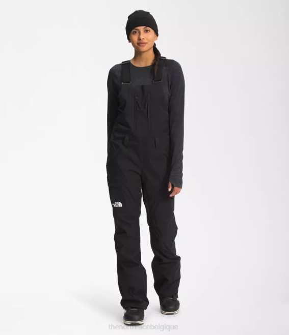 tnf noir femmes The North Face bavoirs liberté 62XR944