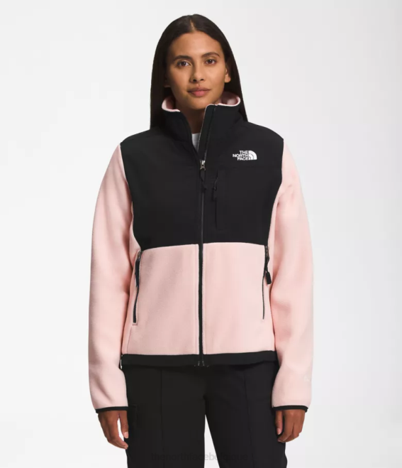 mousse rose femmes The North Face veste denali 62XR150