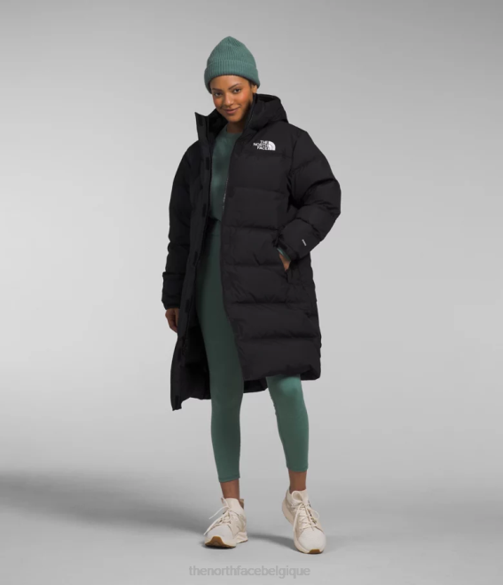 tnf noir femmes The North Face parka nuptse 62XR564