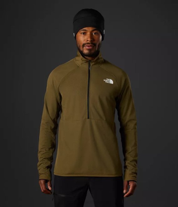 olive militaire Hommes The North Face summit series futurefleece lt-zip 62XR351 olive militaire Hommes The North Face summit series futurefleece lt-zip 62XR351