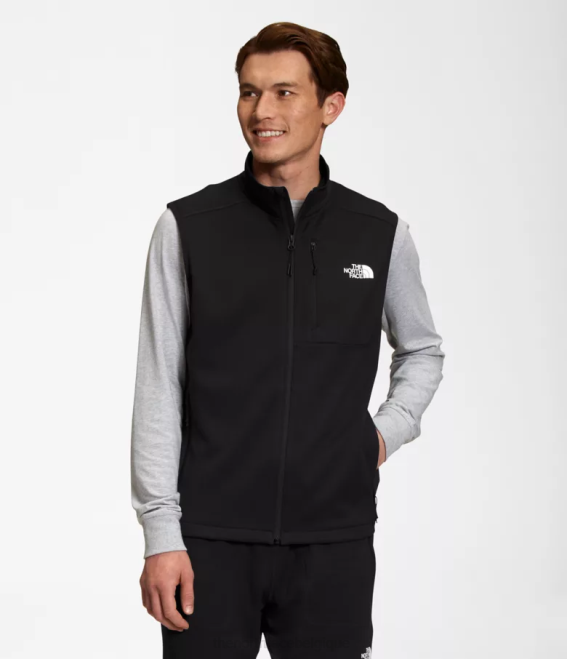 tnf noir Hommes The North Face gilet canyonlands 62XR95