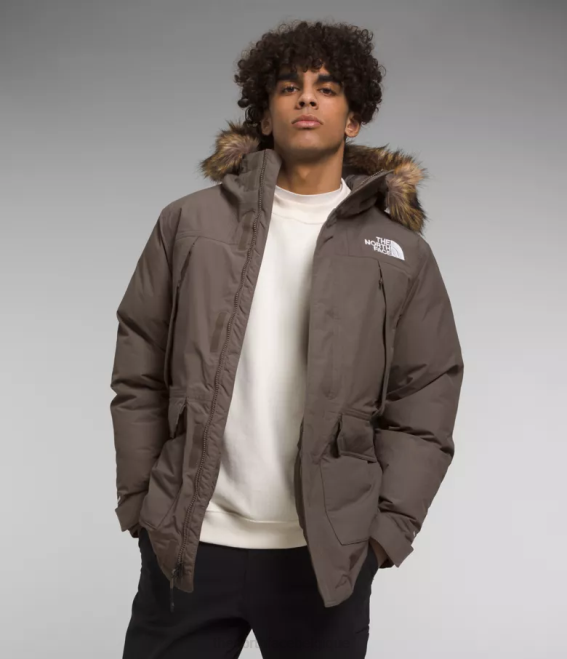 faucon brun Hommes The North Face parka mcmurdo 62XR2