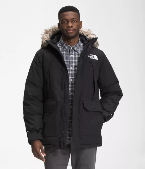 tnf noir Hommes The North Face parka mcmurdo 62XR1