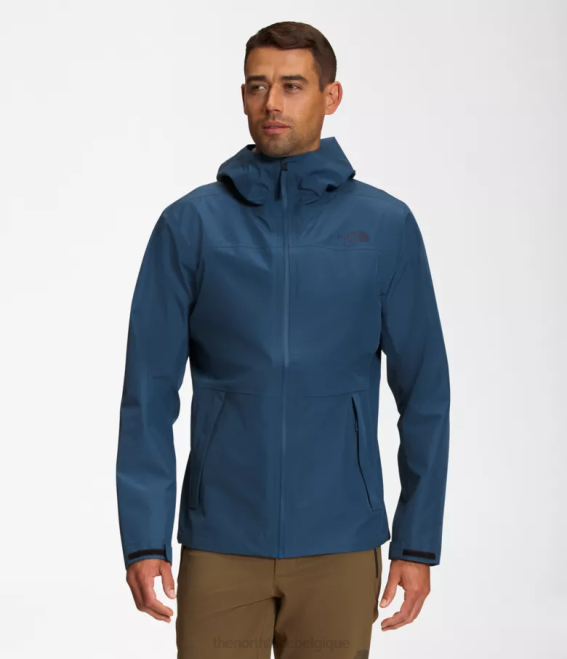 bleu ombragé Hommes The North Face veste dryzzle futurelight 62XR1114 bleu ombragé Hommes The North Face veste dryzzle futurelight 62XR1114