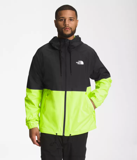 tnf noir/led jaune Hommes The North Face sweat à capuche de pluie antora 62XR1198 tnf noir/led jaune Hommes The North Face sweat à capuche de pluie antora 62XR1198